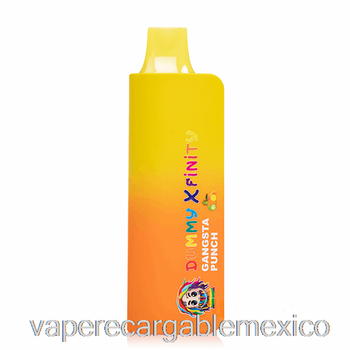 Vape Recargable Ficticio Vapes Xfinity 6900 Gangsta Punch Desechable